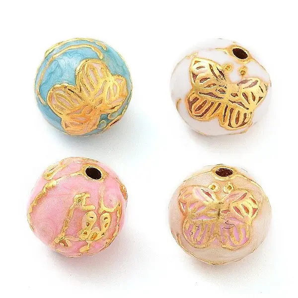 Alloy Enamel Beads