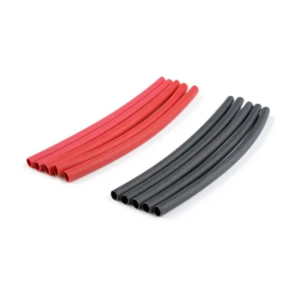 Smršťovací bužírka 2.4mm červená + černá (10)
