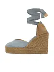 Castañer Espadrilky 'Chiara'  béžová / azúrová