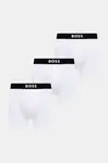 BOSS přiléhavé boxerky pánské bavlněné s elastanem BoxerBr 3P BOSS ONE 3-pack