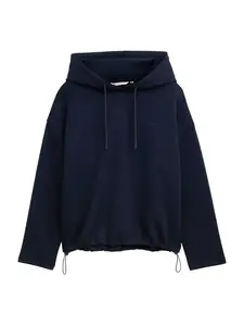 TOM TAILOR DENIM Mikina  tmavomodrá