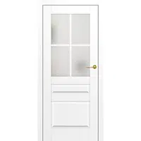 Bílé interiérové dveře Peonia 3 (UV Lak) - Výška 210 cm
