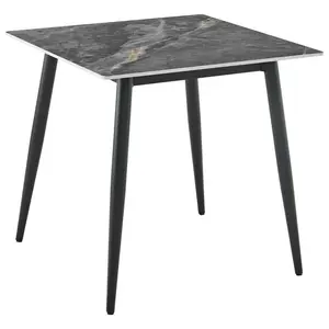 Ti'me JÍDELNÍ STŮL, šedá, 75/75/75 cm