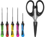 Korum sada ihiel a nožnice baiting tool a scissor set
