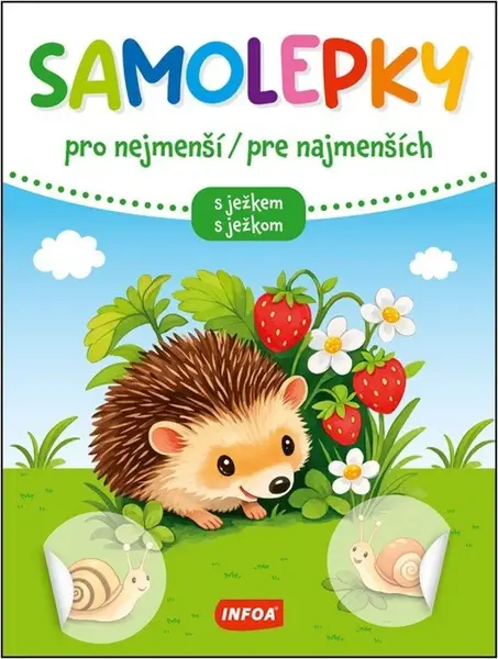 Samolepky pro nejmenší - s ježkem