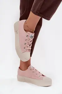 Dámske tenisky na platforme LEE ISLA C WOMEN LOW