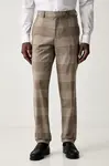 HUGO slim fit kalhoty pánské vlněné Hogan263X