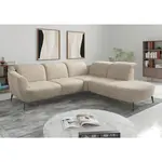 Sit & More ROHOVÁ SEDAČKA, textil, pískové barvy