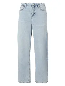 PIECES Džínsy 'PCGrace'  modrá denim