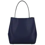 Dámská kožená kabelka na rameno tmavě modrá - Delami Palmira