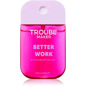 Trouble Maker Better Work fixačný sprej na make-up pre problematickú pleť 45 ml