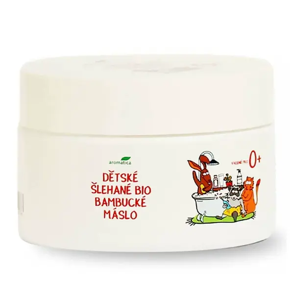 AROMATICA Dětské šlehané BIO bambucké máslo 200 ml