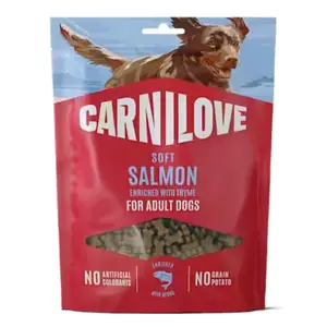 Carnilove Dog soft Snack Salmon & Thyme Small Bite 200g | Pamlsky pro psy | P59474