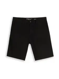 TOM TAILOR DENIM Chino nohavice  čierna