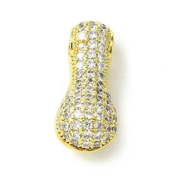 Rack Plating Brass Cubic Zirconia Pendants