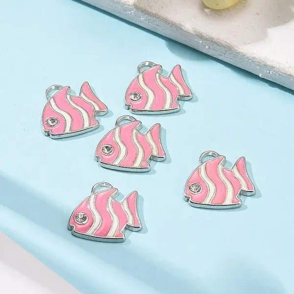 Alloy Enamel Pendants