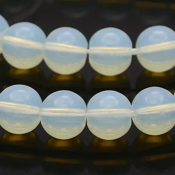 Opalite Round Beads Strands