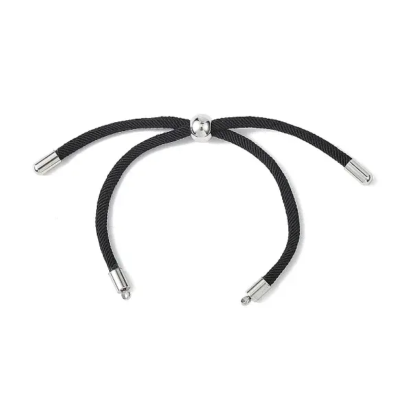 Nylon Round Cord Slider Bracelet Making