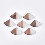 Resin & Walnut Wood Pendants