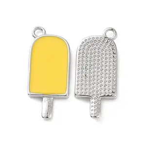 Brass Enamel Pendants