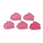 Two Tone Transparent Spray Painted Glass Beads
