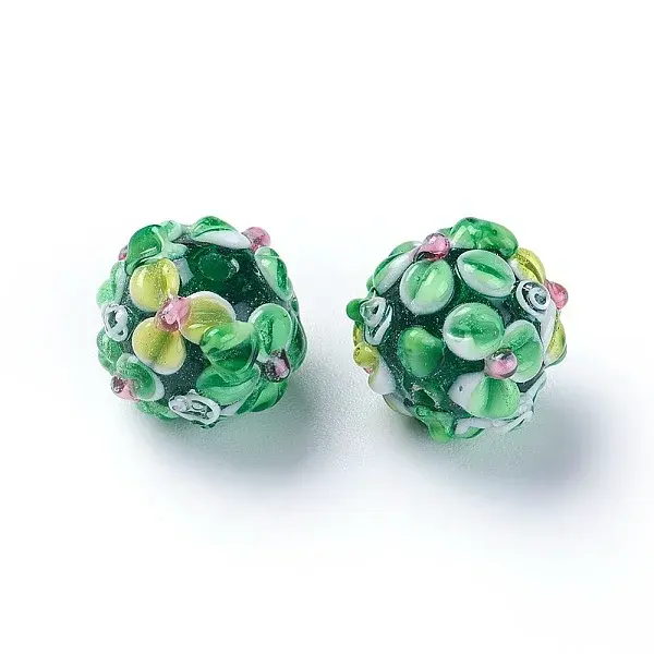 Handmade Bumpy Lampwork Beads