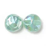 Rainbow Iridescent Plating Acrylic Beads