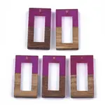 Resin & Walnut Wood Pendants