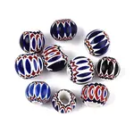 Handmade Millefiori Glass Rondelle Beads
