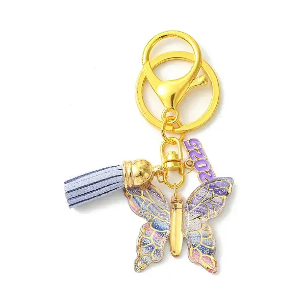 Acrylic & Alloy Enamel Keychain