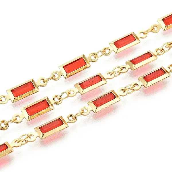 Brass Rectangle Link Chains