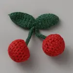 Polyester Crochet Cherry