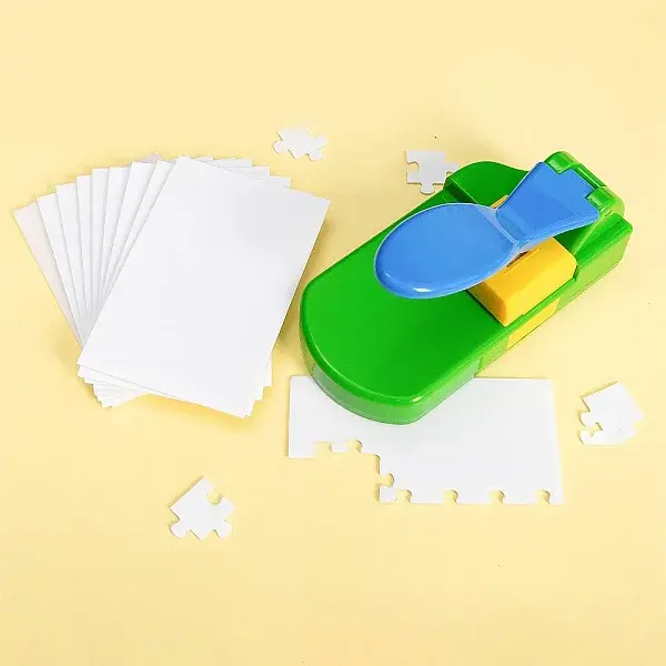 Plastic Puzzle Craft Punch for Scrapbooking & Paper Crafts