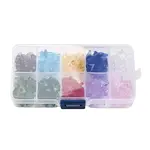 100Pcs 10 Colors Glass Pendants