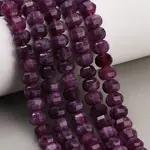 Dyed Natural White Jade Beads Strands