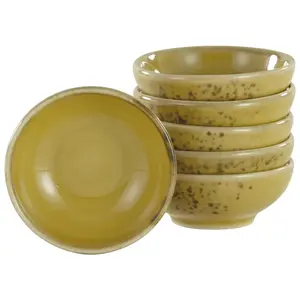 Creatable SADA MISEK NA OMÁČKU kamenina keramika 8 cm