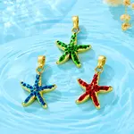 Brass Enamel Pendants