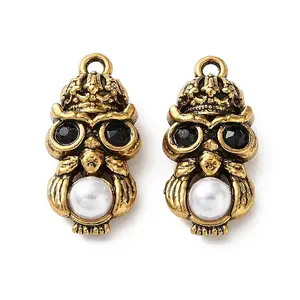 304 Stainless Steel & ABS Plastic Pearl Pendants