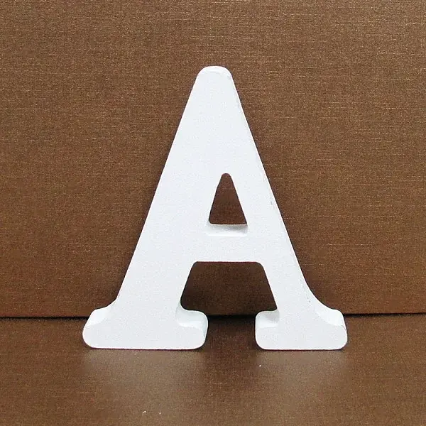 Letter Wooden Ornaments