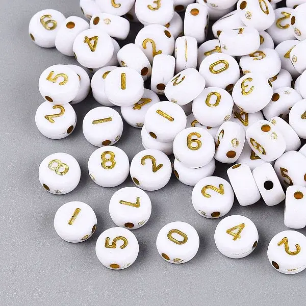 Opaque Acrylic Beads