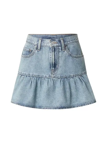 LEVI'S ® Sukňa 'Flounce Mini Skirt '  modrá denim