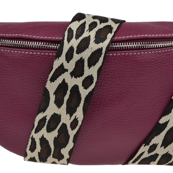 NovaKabelka.cz Reni Grande Bordo s přídavným popruhem II