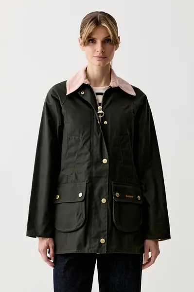 Barbour kabát dámsky s bavlnou BEADNELL