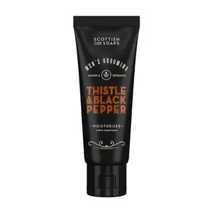 Scottish Fine Soaps Thistle & Black Pepper Pleťový hydratační krém 75 ml