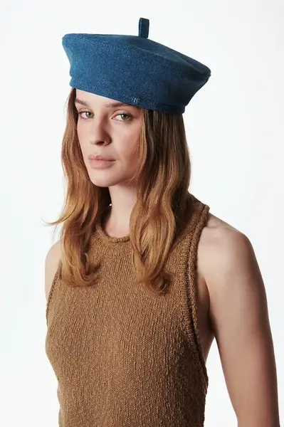 Bavlněný baret Ruslan Baginskiy Beret