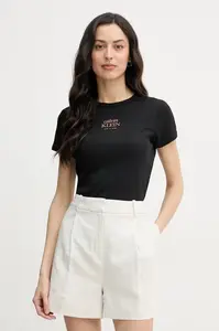 Calvin Klein Jeans tričko dámské bavlněné s elastanem