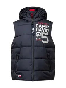 CAMP DAVID Vesta  námornícka modrá / červená / biela