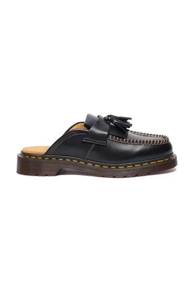 Dr. Martens šľapky mules dámske kožené Adrian Mule