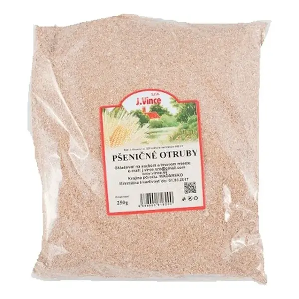 J.VINCE Pšeničné otruby 250 g