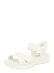 SKECHERS Sandále  šedobiela